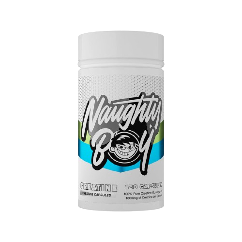 Naughty Boy CREATINE capsules 120 capsules Servings 40/24