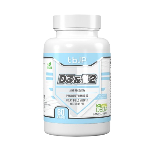 Trained By JP D3 + K2 60 capsules 60 servings