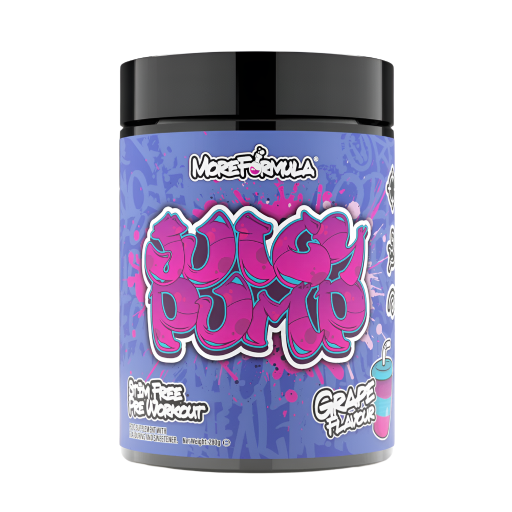 More Formula JUICY PUMP Non-Stim Pre Workout 280g 20 servings