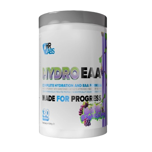 HR LABS HYDRO EAA COMPLETE HYDRATION AND EAA FORMULA! 540g 30 servings