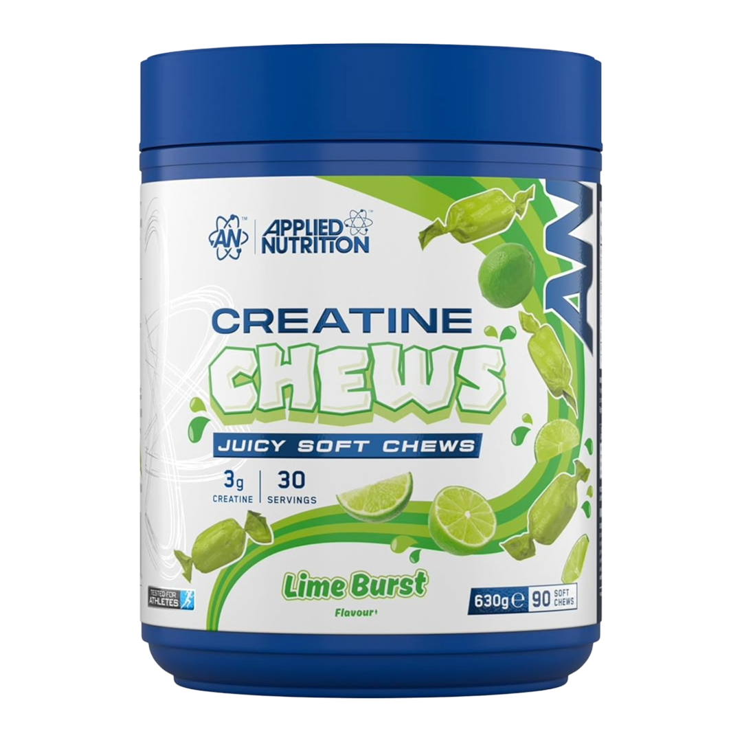 APPLIED NUTRITION CREATINE CHEWS Juicy Soft Chews 630g tub
