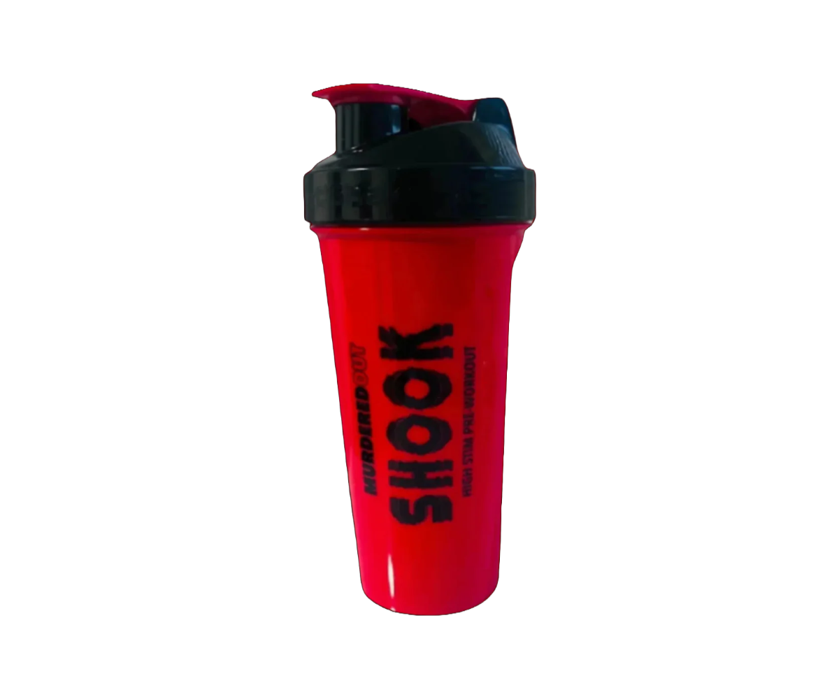MURDERD OUT SHOOK Smart Shaker 600ml Red and Black