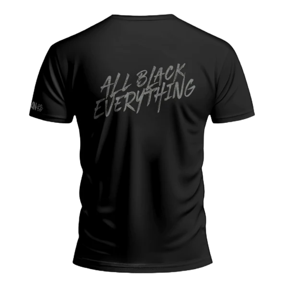 ABE All Black Everything T Shirt - Black