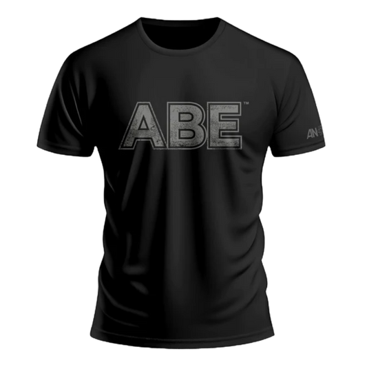 ABE All Black Everything T Shirt - Black