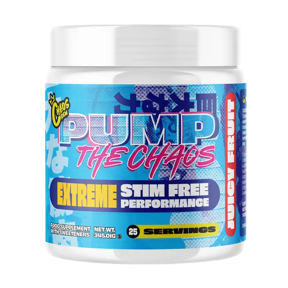 CHAOS CREW PUMP The Chaos Extreme Stim Free 325g 25 Servings