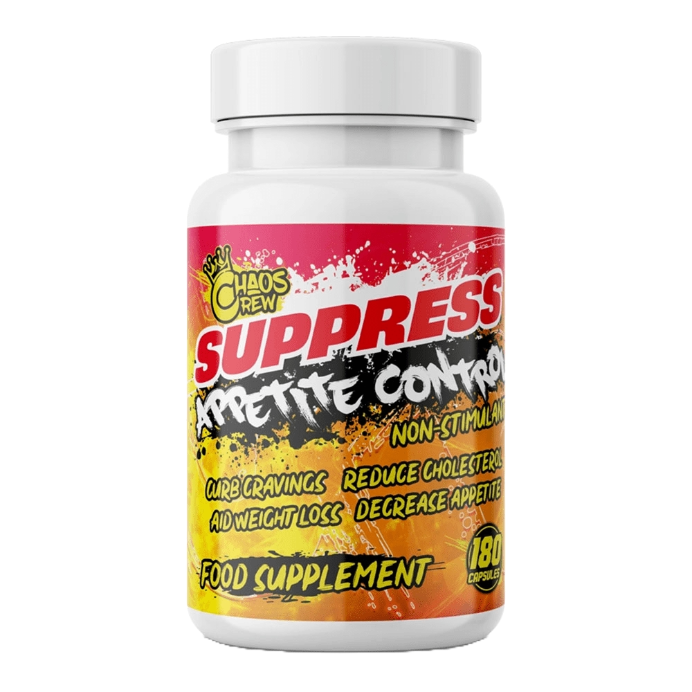 Chaos Crew SUPRESS Appetite Control 180 caps 60 servings
