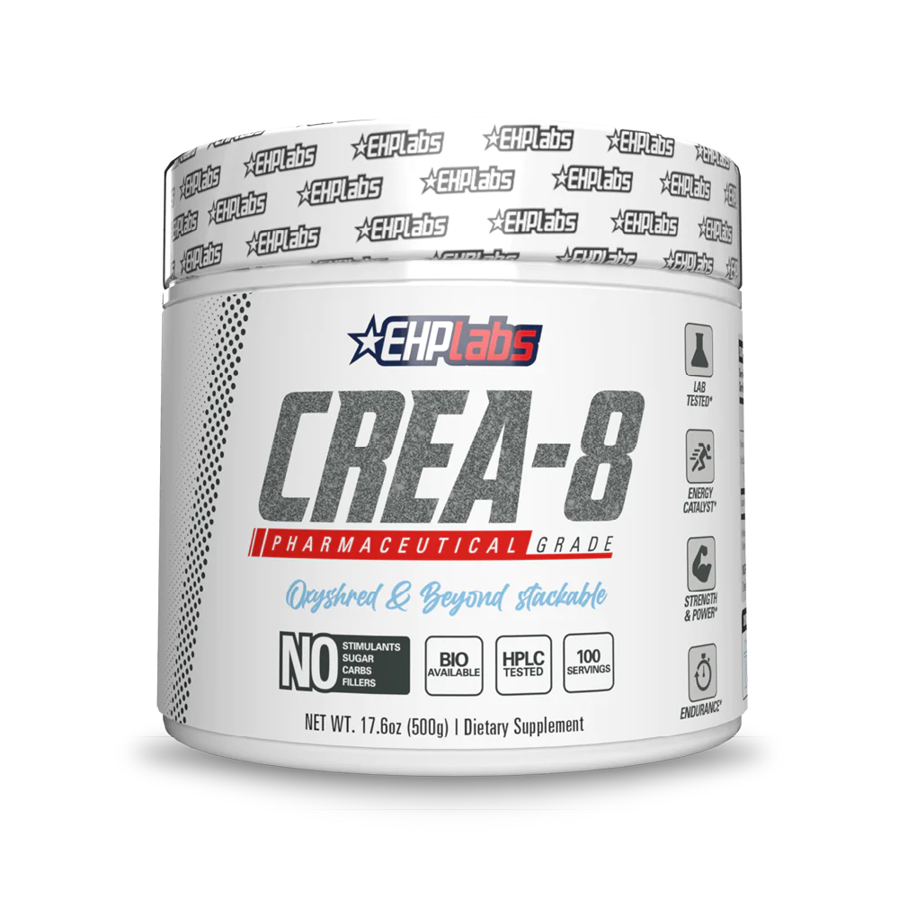 EHP Labs Crea-8 Creatine Monohydrate 500g 100 servings