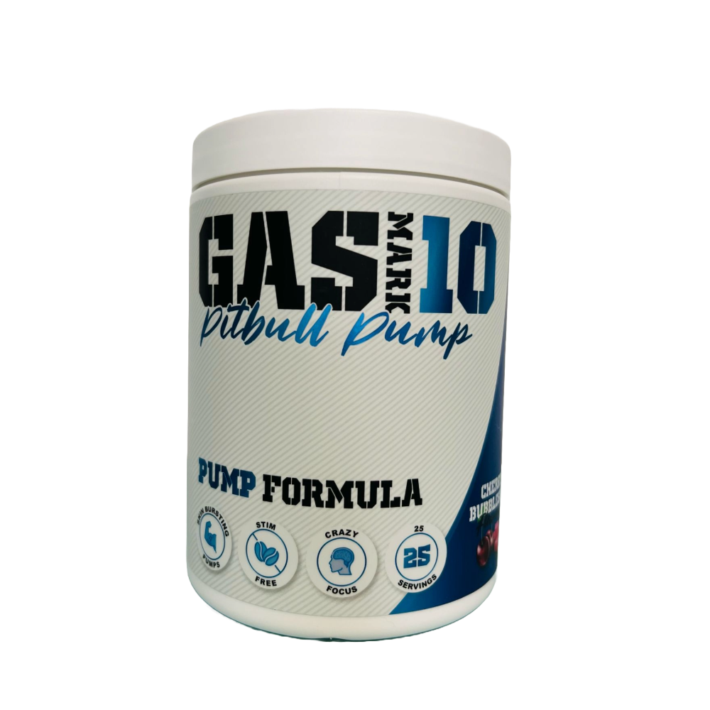 GAS MARK 10 Pitbull Pump - Pump Formula 450g 25 Servings