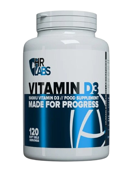 HR LABS VITAMIN D3 120 soft gels 120 servings
