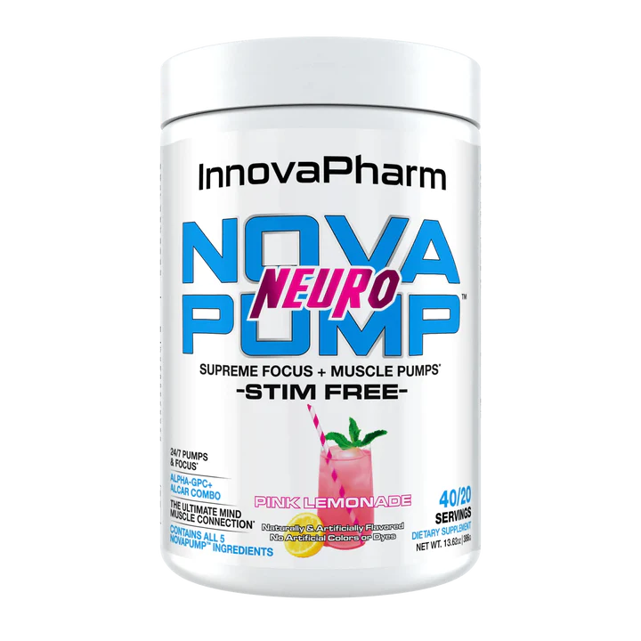 InnovaPharm NovaPump Neuro Stim Free 386g 40/20 servings