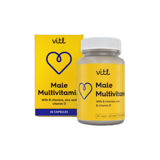 VITL Male Multivitamin 30 capsules 30 servings