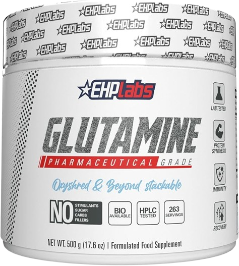 EHP LABS GLUTAMINE 500g 263 servings