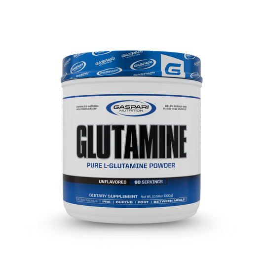GASPARI NUTRITION GLUTAMINE PURE L GLUTAMINE POWDER 300g tub 60 servings