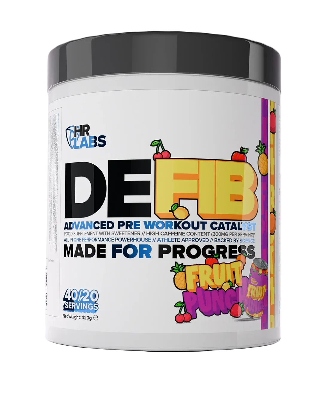 HR Labs DEFIB V3 Advanced Pre-Workout 40/20 servings 420g