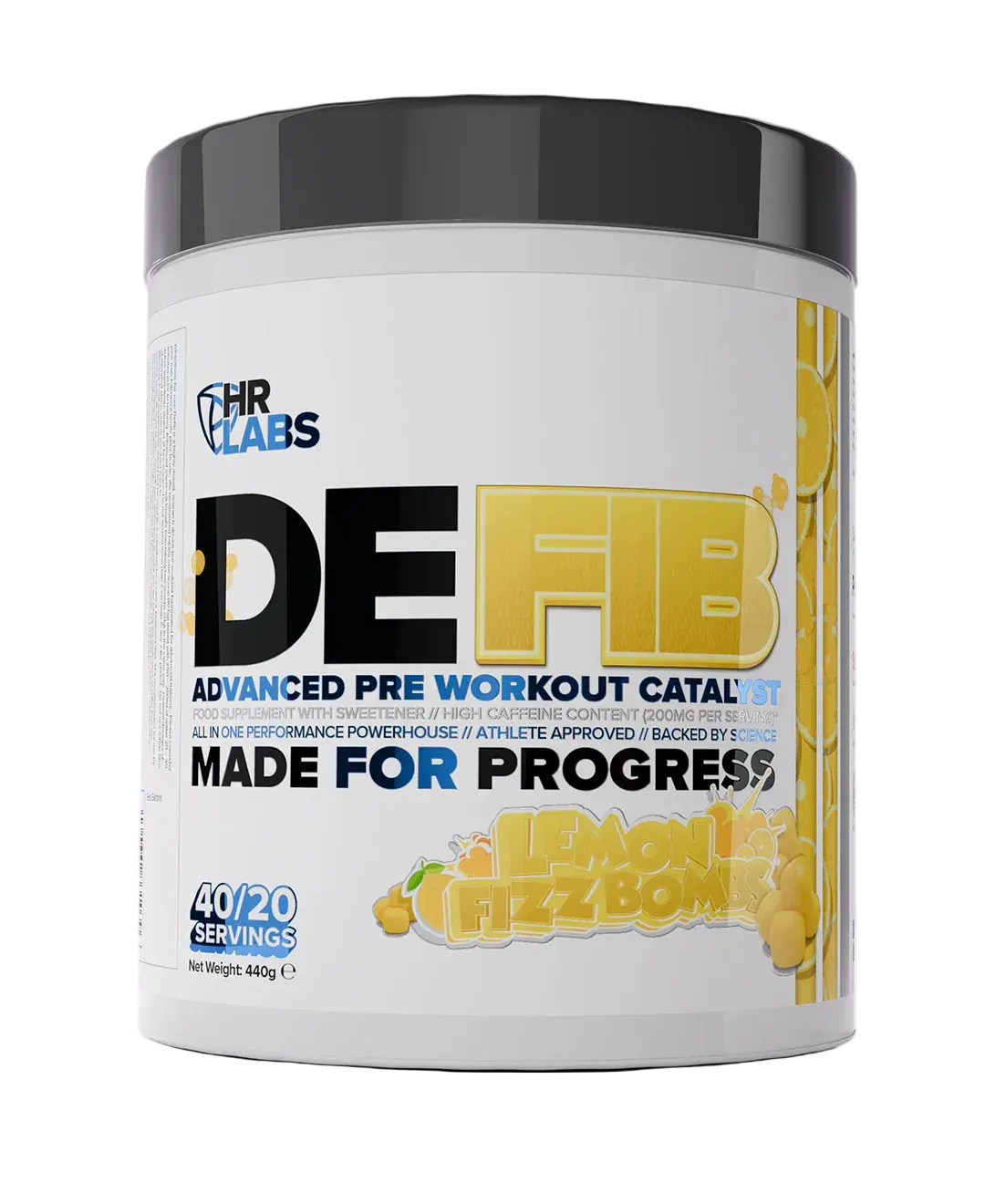 HR Labs DEFIB V3 Advanced Pre-Workout 40/20 servings 420g