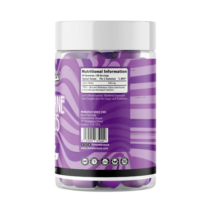 More formula Lion's Mane Gummies 60 servings