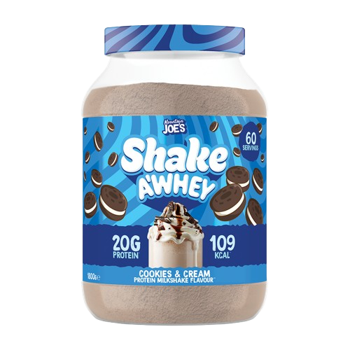 Mountain Joe's SHAKE A'WHEY 1800g tub 60 servings