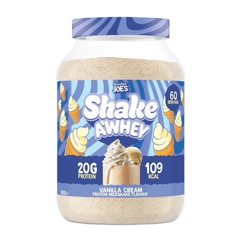 Mountain Joe's SHAKE A'WHEY 1800g tub 60 servings