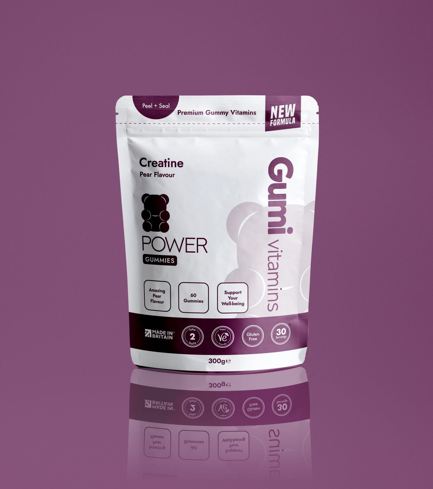 GUMI POWER CREATINE GUMMIES 30 servings