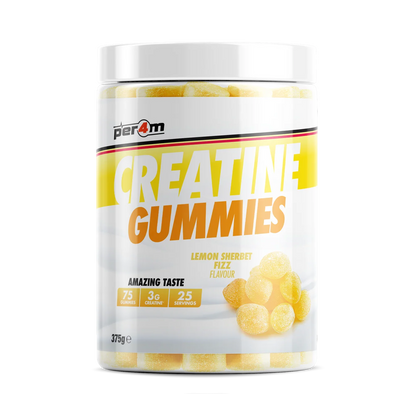 PER4M CREATINE GUMMIES 375g Tub 25 Servings
