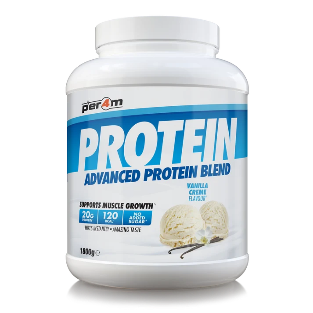 PER4M Advanced Protein Blend 1.8kg tub 54 servings