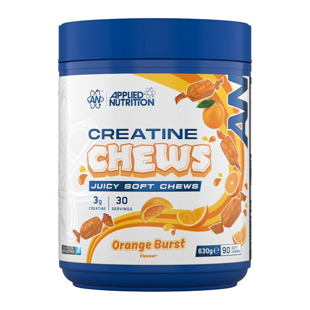 APPLIED NUTRITION CREATINE CHEWS Juicy Soft Chews 630g tub