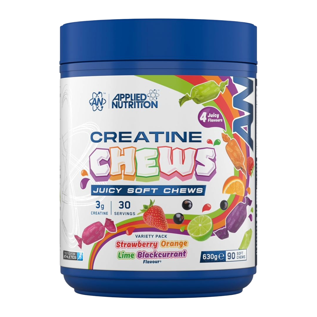 APPLIED NUTRITION CREATINE CHEWS Juicy Soft Chews 630g tub