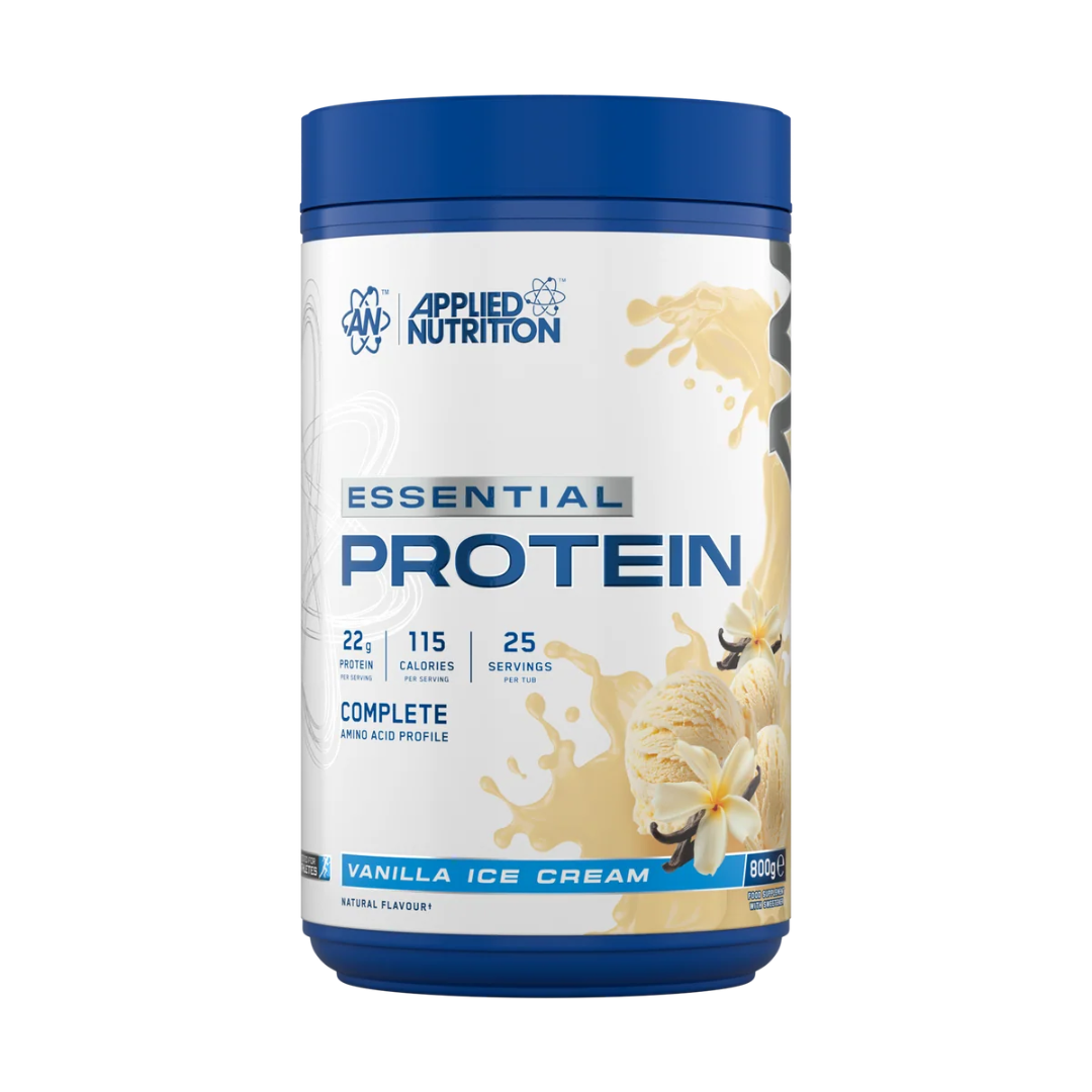 APPLIED NUTRITION ESSENTIAL PROTEIN POWDER 800g tub 25 servings