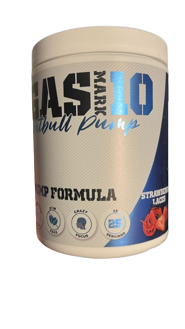 GAS MARK 10 Pitbull Pump - Pump Formula 450g 25 Servings