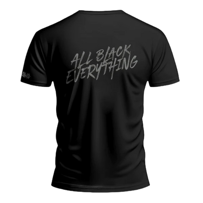 ABE All Black Everything T Shirt - Black