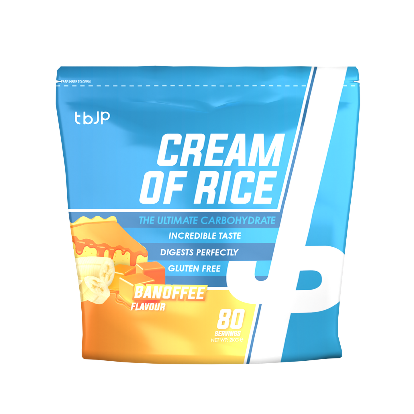 Trained By JP Cream of Rice 2kg 80 servings