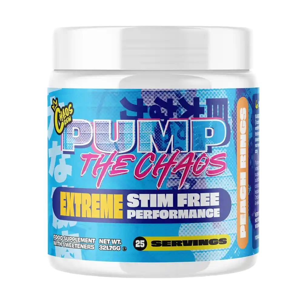 CHAOS CREW PUMP The Chaos Extreme Stim Free 325g 25 Servings