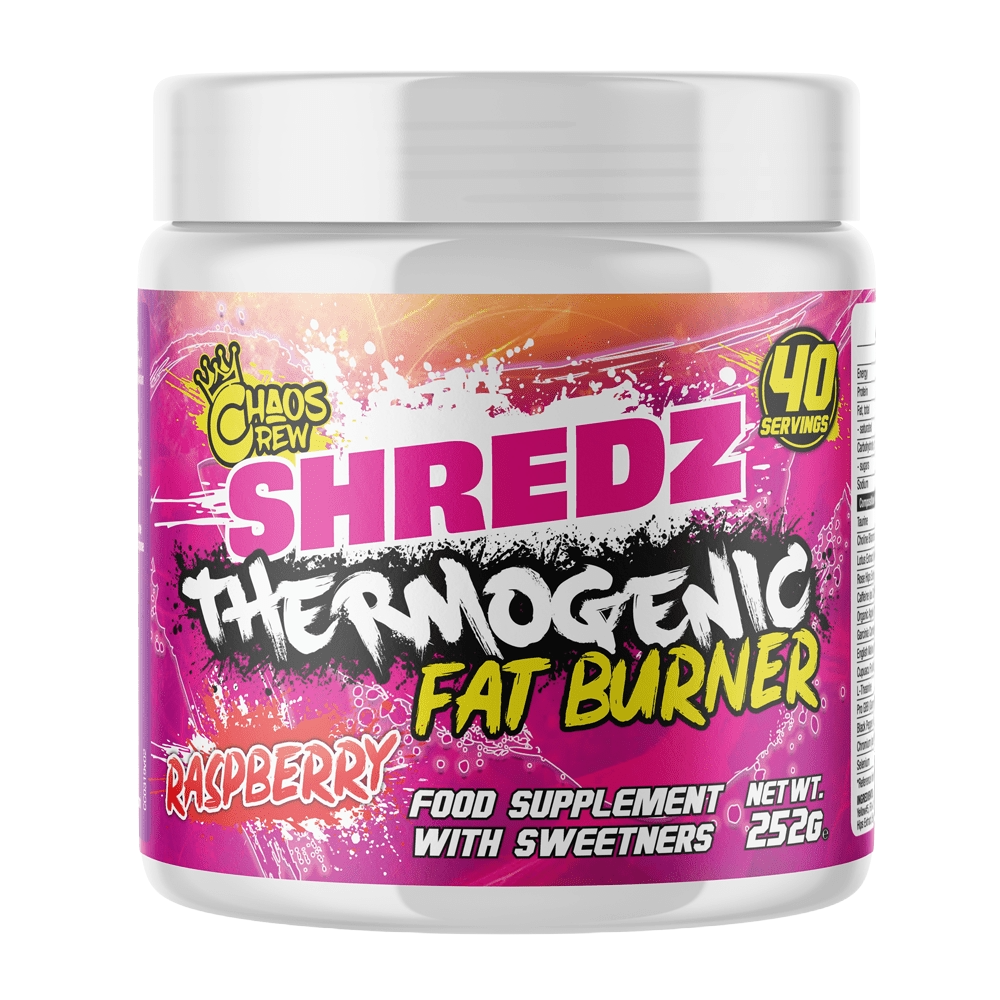 Chaos Crew SHREDZ Thermogenic Fat Burner 252g 40 servings