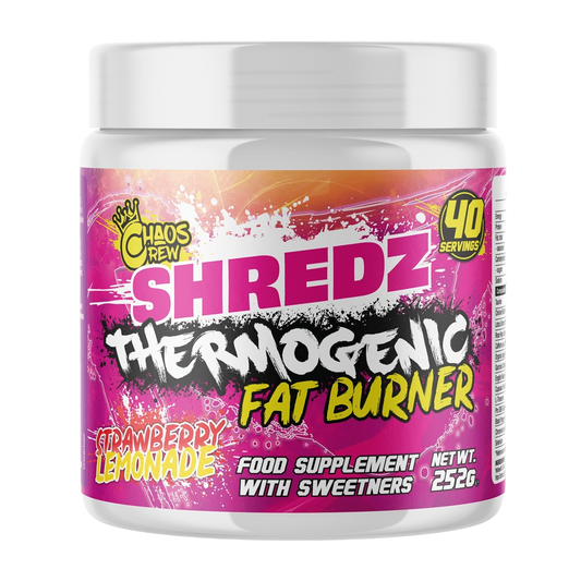 Chaos Crew SHREDZ Thermogenic Fat Burner 252g 40 servings