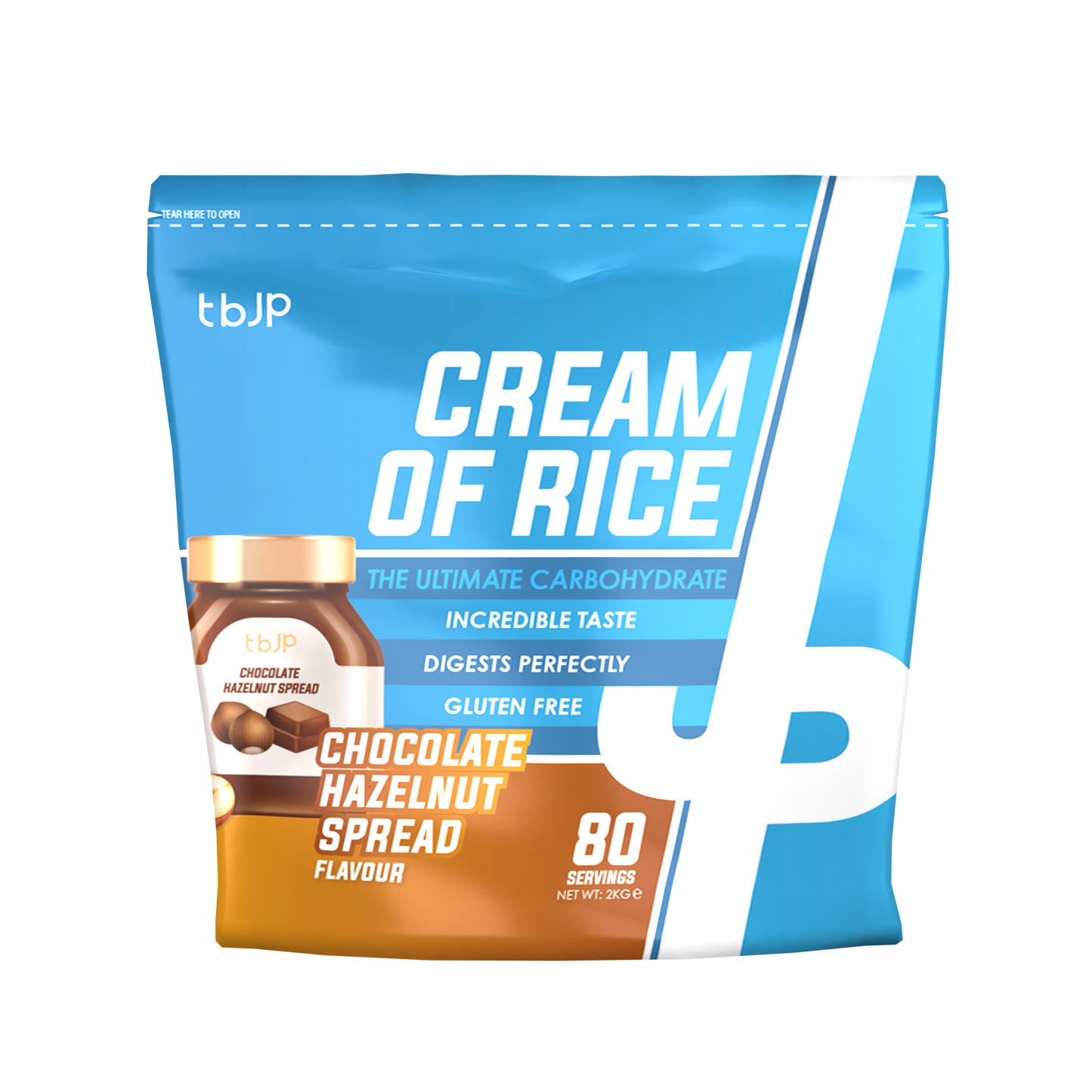 Trained By JP Cream of Rice 2kg 80 servings