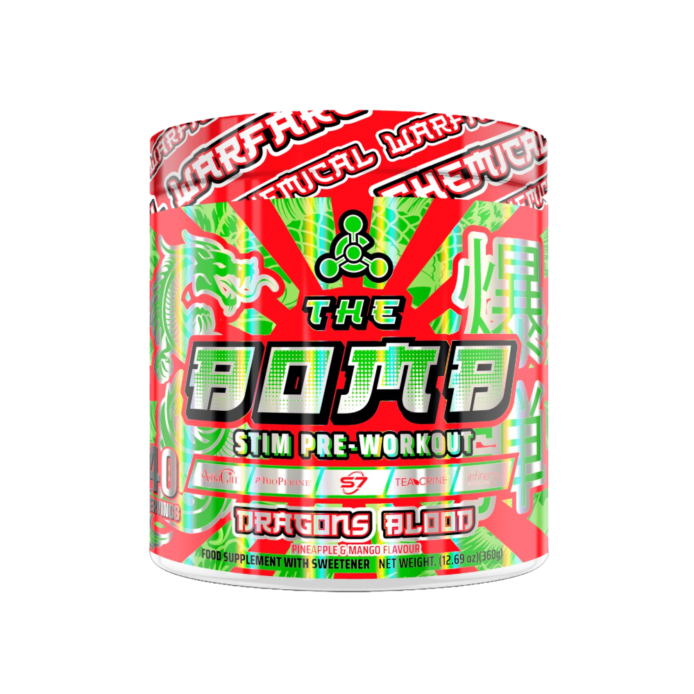 Chemical Warfare The BOMB Stim Pre-Workout 360g 40 Servings