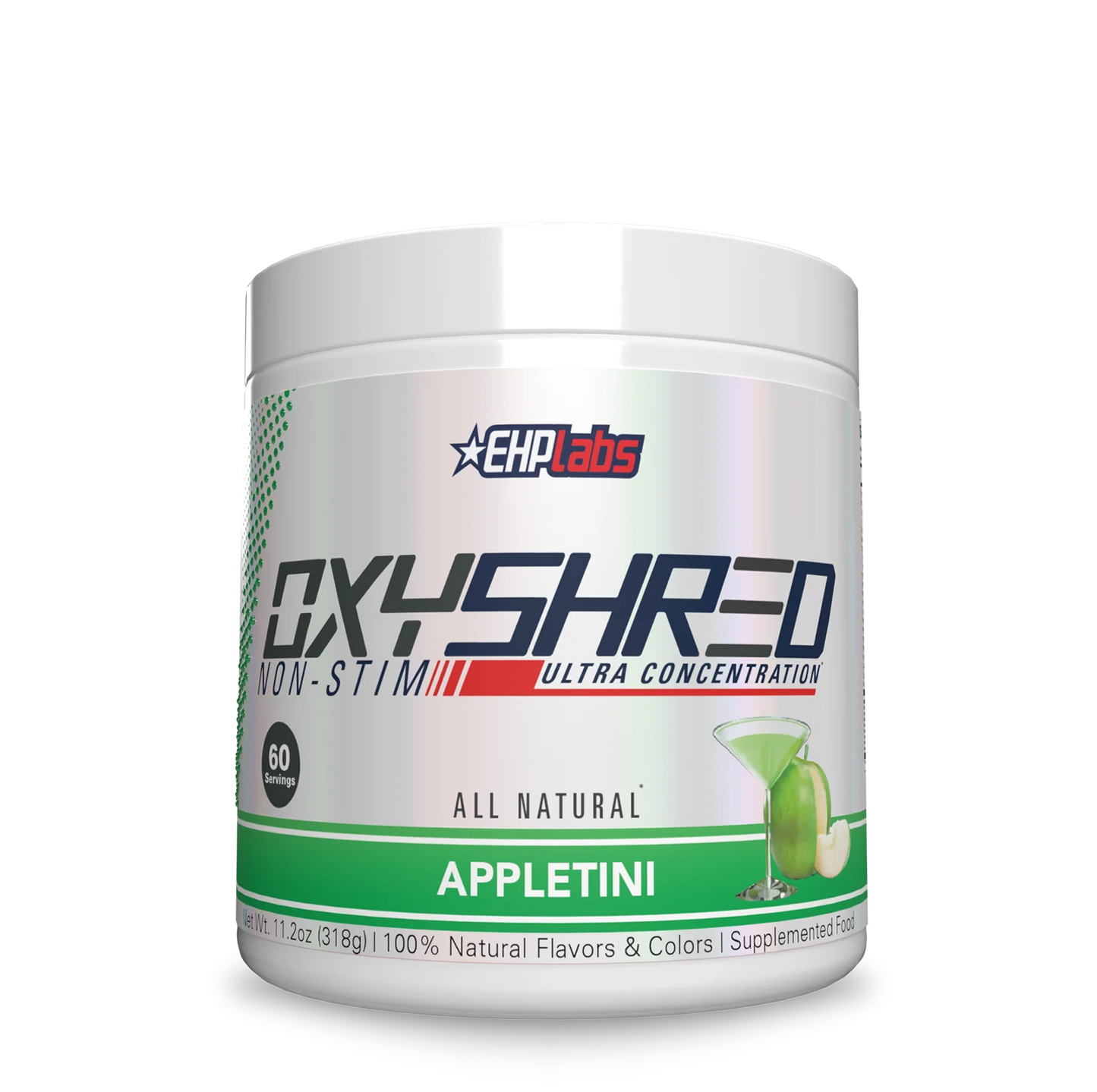 EHP LABS Oxyshred Non Stim Pre workout 318g 60 servings