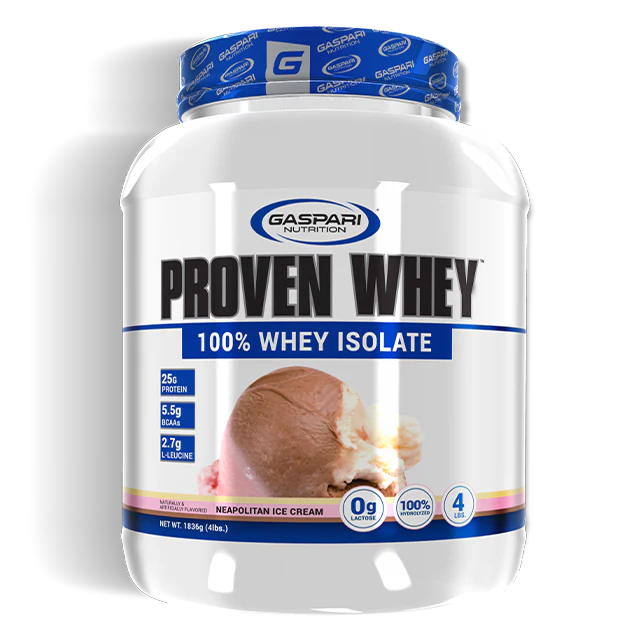 Gaspari Nutrition Proven Whey 100% Whey Isolate 4Lbs