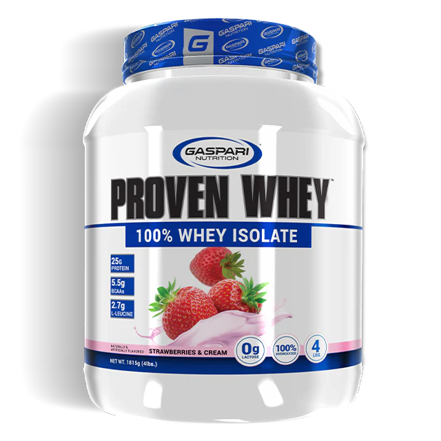 Gaspari Nutrition Proven Whey 100% Whey Isolate 4Lbs