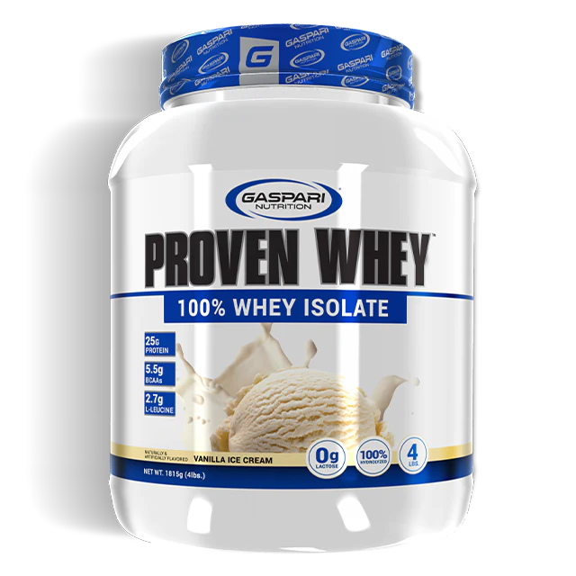 Gaspari Nutrition Proven Whey 100% Whey Isolate 4Lbs