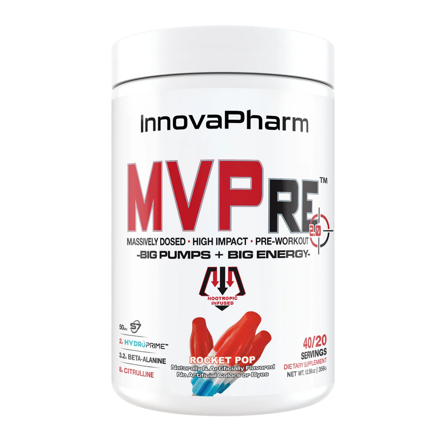 InnovaPharm MVPre Pre-Workout 356g 40/20 servings