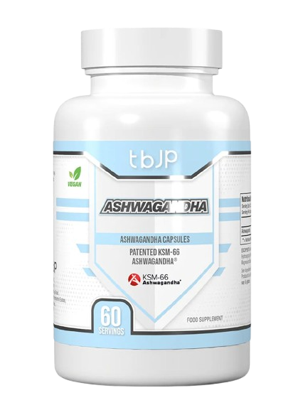 Trained by JP ASHWAGANDHA 60 capsules 60 servings