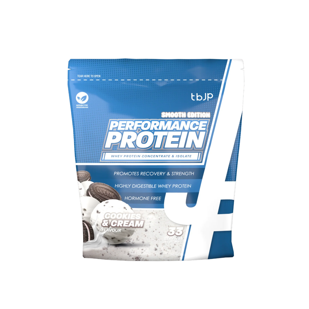 Trained by JP Smooth Edition Performance Protein Whey Protein Concentrate + Isolate 1kg 33 servings