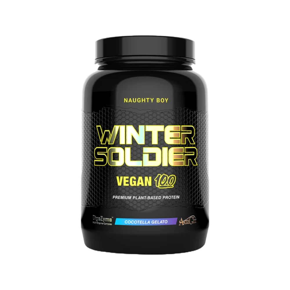 Naughty Boy Winter Soldier Vegan 100% Plant Based Protein 930g