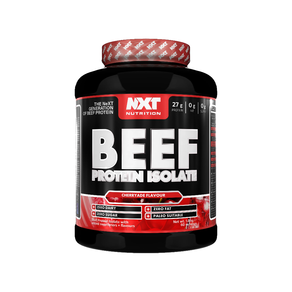 NXT Nutrition Beef Protein Isolate 1.8kg 60 servings