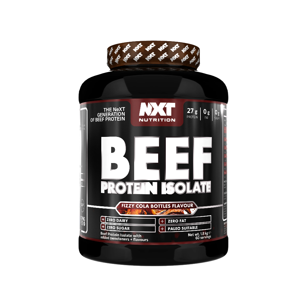 NXT Nutrition Beef Protein Isolate 1.8kg 60 servings