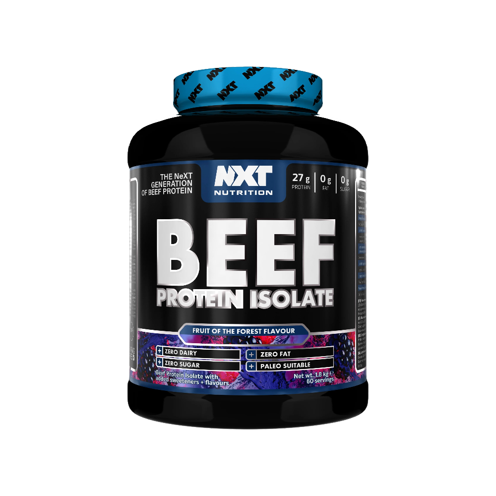 NXT Nutrition Beef Protein Isolate 1.8kg 60 servings