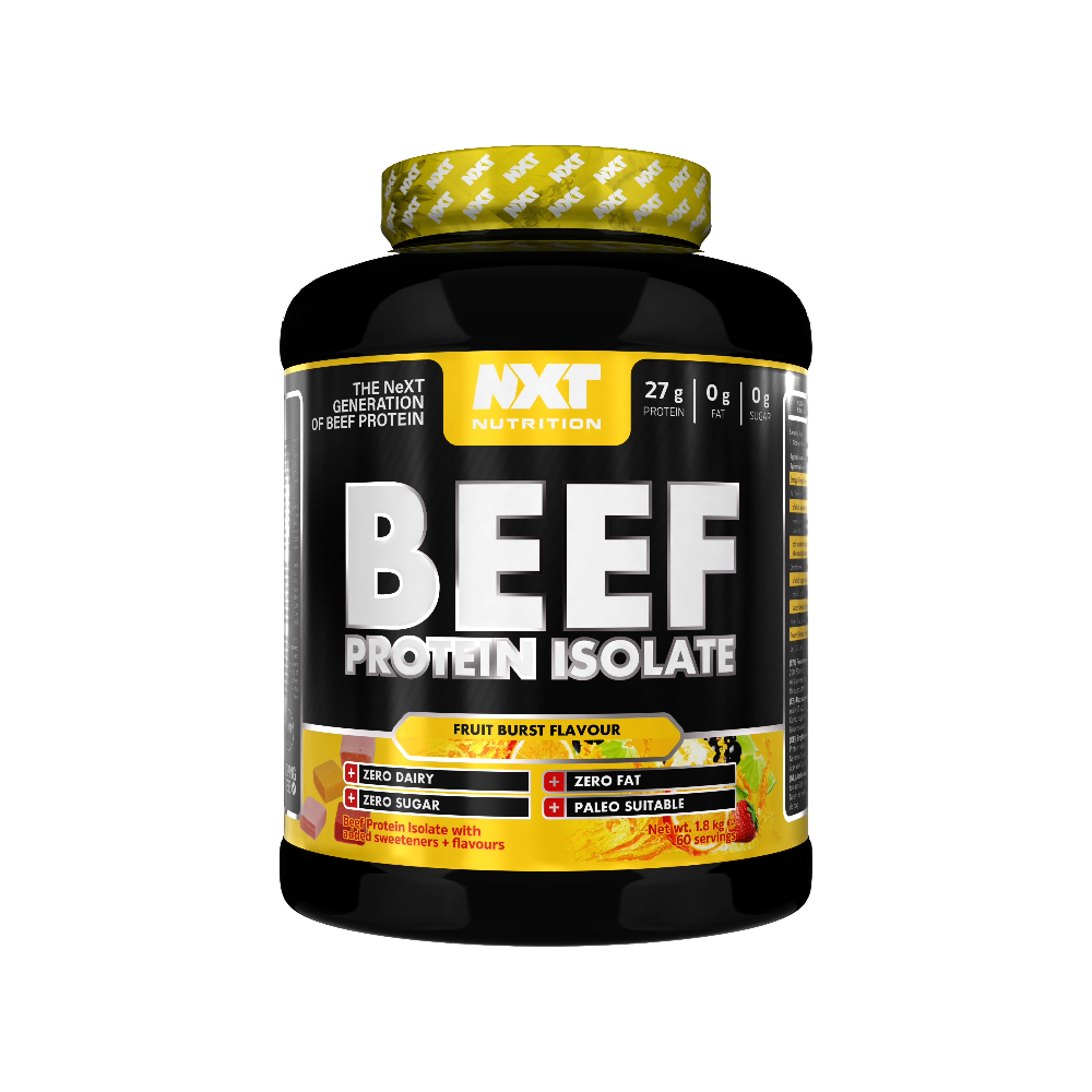 NXT Nutrition Beef Protein Isolate 1.8kg 60 servings