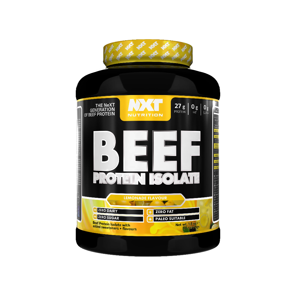 NXT Nutrition Beef Protein Isolate 1.8kg 60 servings