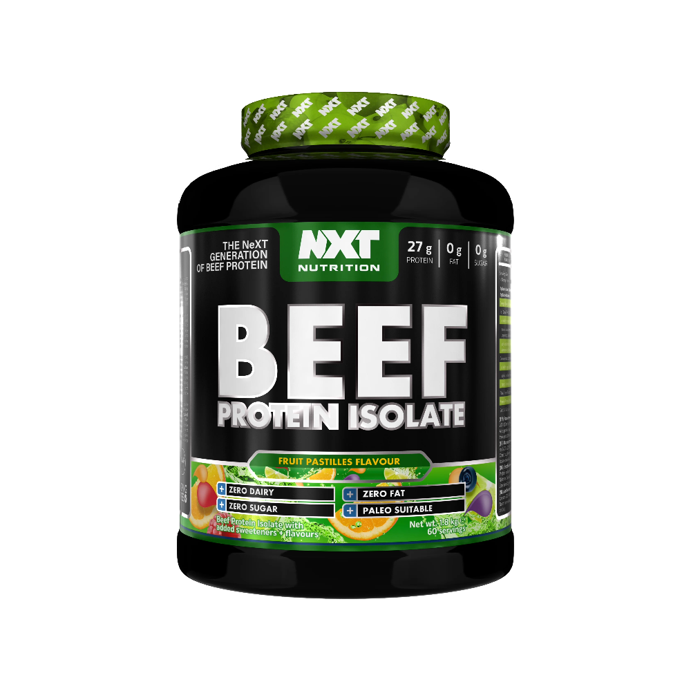 NXT Nutrition Beef Protein Isolate 1.8kg 60 servings